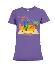 Teacher Premium Fit Ladies Tee tile
