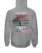 veteran dad Hooded Sweatshirt tile