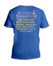 Nurse dad V-Neck T-Shirt tile