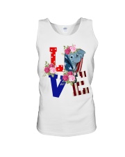 Elephant Foruth Unisex Tank tile