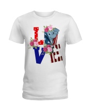 Elephant Foruth Ladies T-Shirt tile