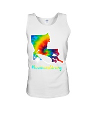 Nurse louisiana Unisex Tank tile