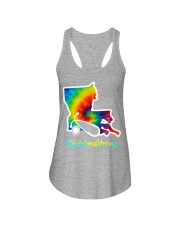 Nurse louisiana Ladies Flowy Tank tile
