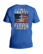 nv like my father V-Neck T-Shirt tile
