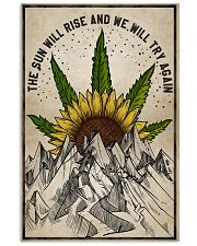 The sun will rise poster 11x17 Poster front