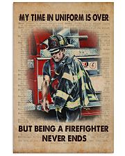 firefighter poster 24x36 Poster front