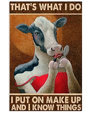 Put on makeup 24x36 Poster front