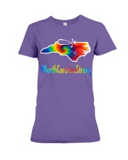 north carolina nurse Premium Fit Ladies Tee tile
