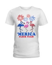 Flamingo flock Ladies T-Shirt front