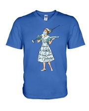 Nurse V-Neck T-Shirt tile