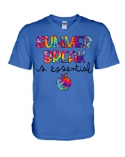 Teacher V-Neck T-Shirt tile