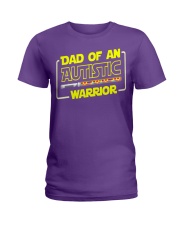 autism dad Ladies T-Shirt tile