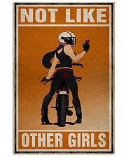 Biker poster 11x17 Poster front