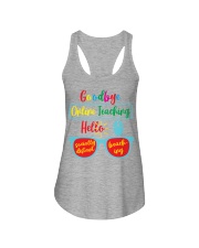 teacher good bye Ladies Flowy Tank tile