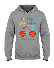 teacher good bye Hooded Sweatshirt tile