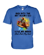 Art V-Neck T-Shirt tile