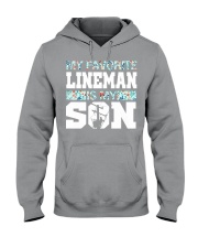 Lineman social distancing Hooded Sweatshirt tile