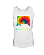 Nurse colorado Unisex Tank tile