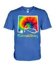 Nurse colorado V-Neck T-Shirt tile