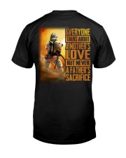 firefighter dad Classic T-Shirt back