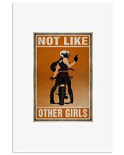 Biker poster 11x17 Poster front
