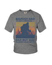 Bigfoot dad Youth T-Shirt tile