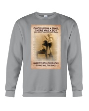 Hairstylist and Dog Crewneck Sweatshirt tile