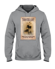 Hairstylist and Dog Hooded Sweatshirt tile