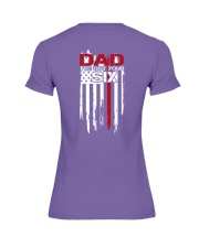 firefighter dad Premium Fit Ladies Tee tile