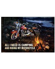 Biker poster 17x11 Poster front