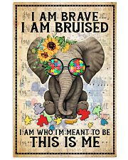 Autism poster 16x24 Poster front
