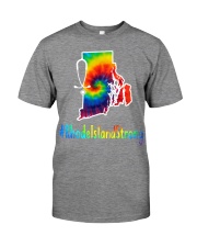 Rhode Island nurse Premium Fit Mens Tee tile