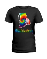 Rhode Island nurse Ladies T-Shirt front