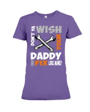 Mechanic kid Premium Fit Ladies Tee tile