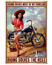 Fishing poster 11x17 Poster front
