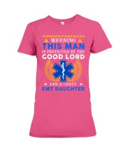 EMT dad Premium Fit Ladies Tee tile