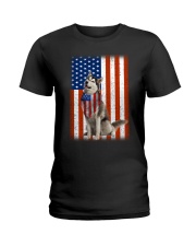 husky fourth Ladies T-Shirt front