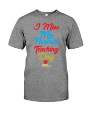 Teacher I miss my normal Premium Fit Mens Tee tile