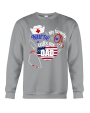 Nurse dad Crewneck Sweatshirt tile