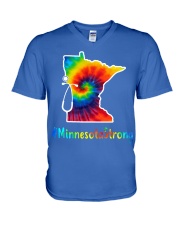 Minnesota nurse V-Neck T-Shirt tile