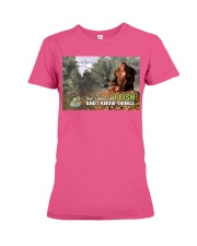 Fishing and Know Things Premium Fit Ladies Tee tile