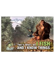 Fishing and Know Things Horizontal Poster tile