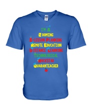 Teacher V-Neck T-Shirt tile