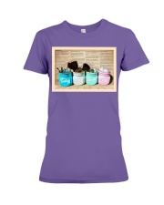 Makeup Today I choose joy Premium Fit Ladies Tee tile