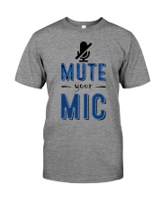 Teacher mute your mic Premium Fit Mens Tee tile