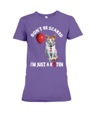 Cat Just a kitten Premium Fit Ladies Tee tile