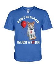 Cat Just a kitten V-Neck T-Shirt tile