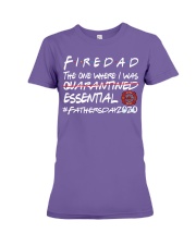 firefighter Premium Fit Ladies Tee tile