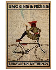 Cycling poster 11x17 Poster front