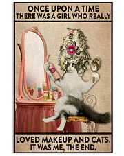Love makeup and cats Vertical Poster tile